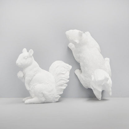 Squirrel Twin Set - White