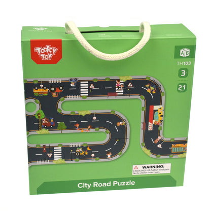 City Road Puzzle Playset