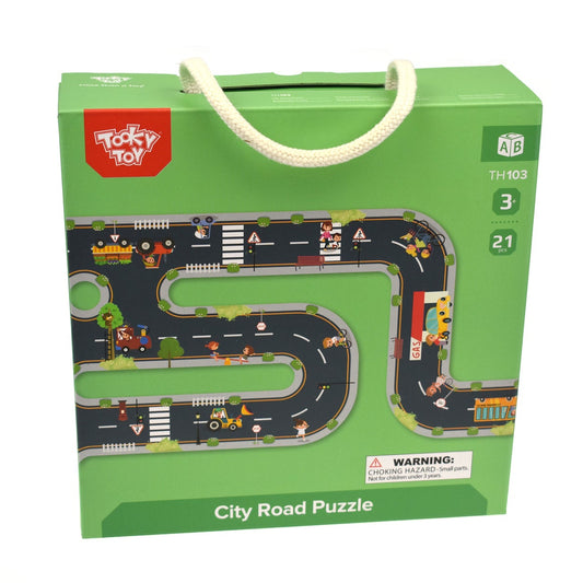 City Road Puzzle Playset