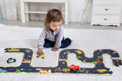 City Road Puzzle Playset