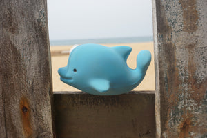 Tikiri Rattle Teether Bath Toy - Dolphin