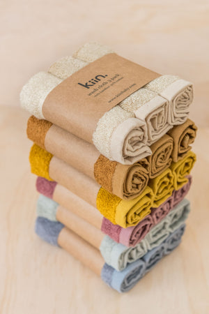 Wash Cloth 3 Pack - Sage