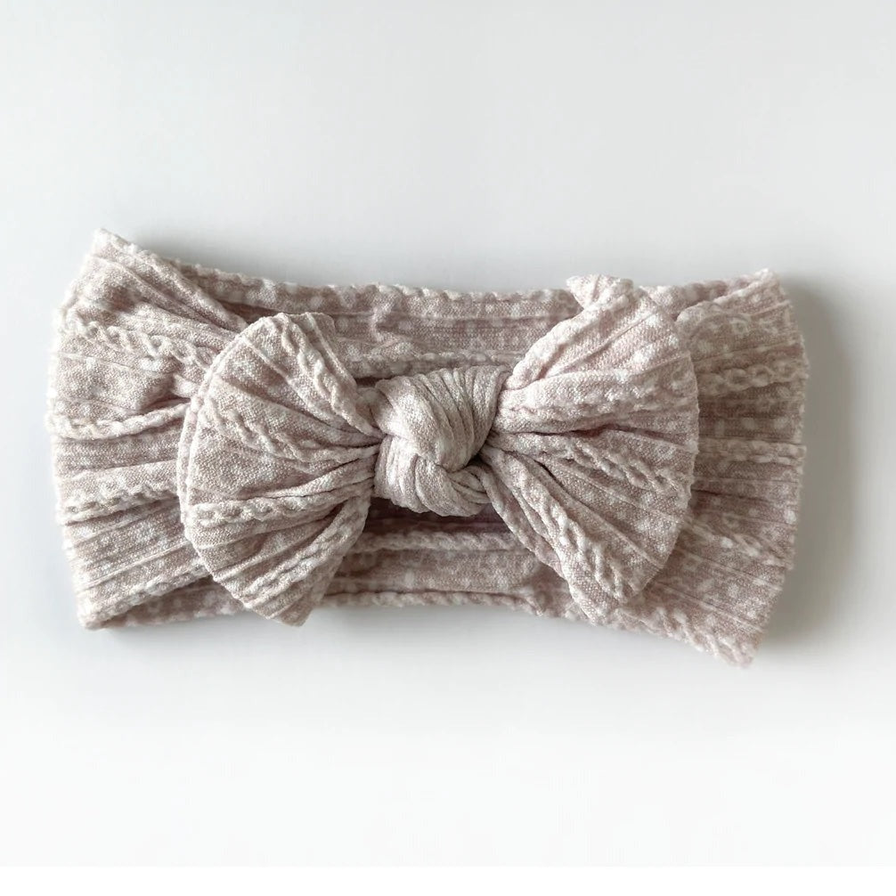 Baby topknot headband - angus and dudley