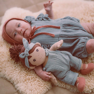 Organic Cotton Soft Baby Doll - Paloma