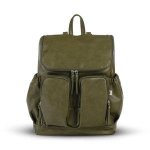 Oioi olive backpack - angus and dudley
