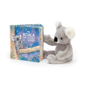 Jellycat Kids Board Book - The Koala Who Couldn't Sleep