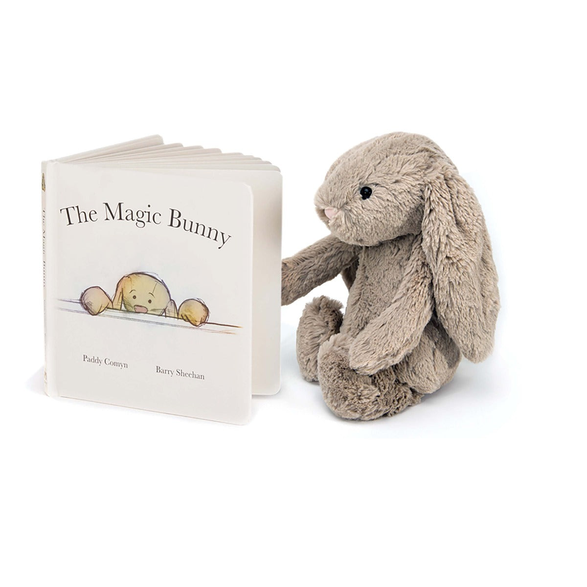 Jellycat the magic bunny book - angus and dudley