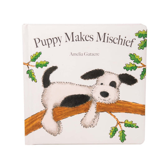Jellycat puppy book - angus and dudley