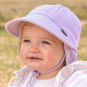Baby Legionnaire Flap Sunhat - Lilac