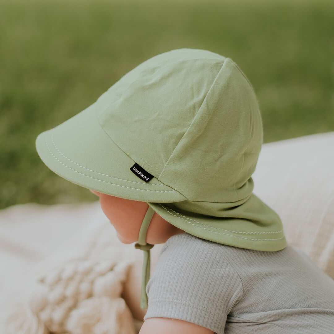 BEDHEAD BABY LEGIONNAIRE FLAP SUNHAT | KHAKI