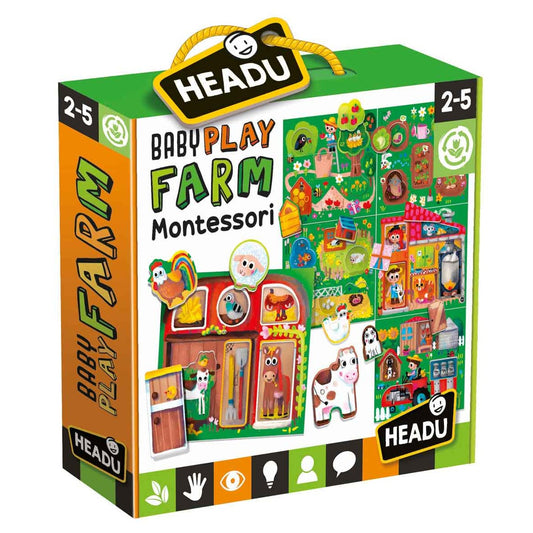 Montessori farm puzzle - angus and dudley