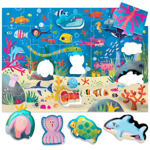 Montessori Eco Play Puzzle - Sea