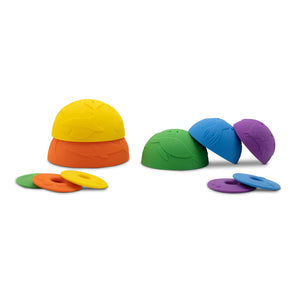 Jellystone Silicone Ocean Stacking Toy - Rainbow Bright
