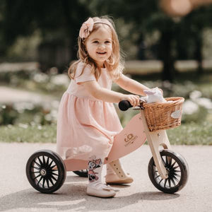 Kinderfeets Tiny Tots Plus Bike - Rose