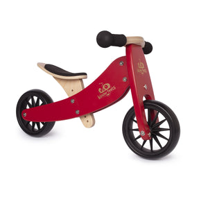 Kinderfeets Tiny Tots Bike - Cherry Red