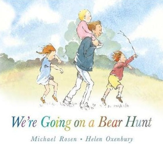 we're going on a bear hunt book - angus and dudley